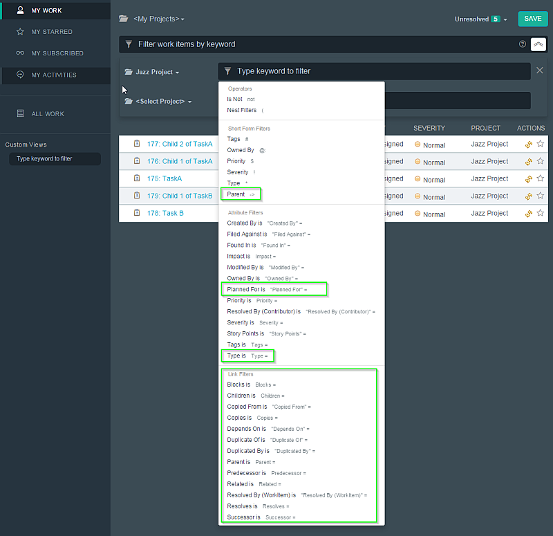 MyStuff_NewAdvancedFilteringProposals